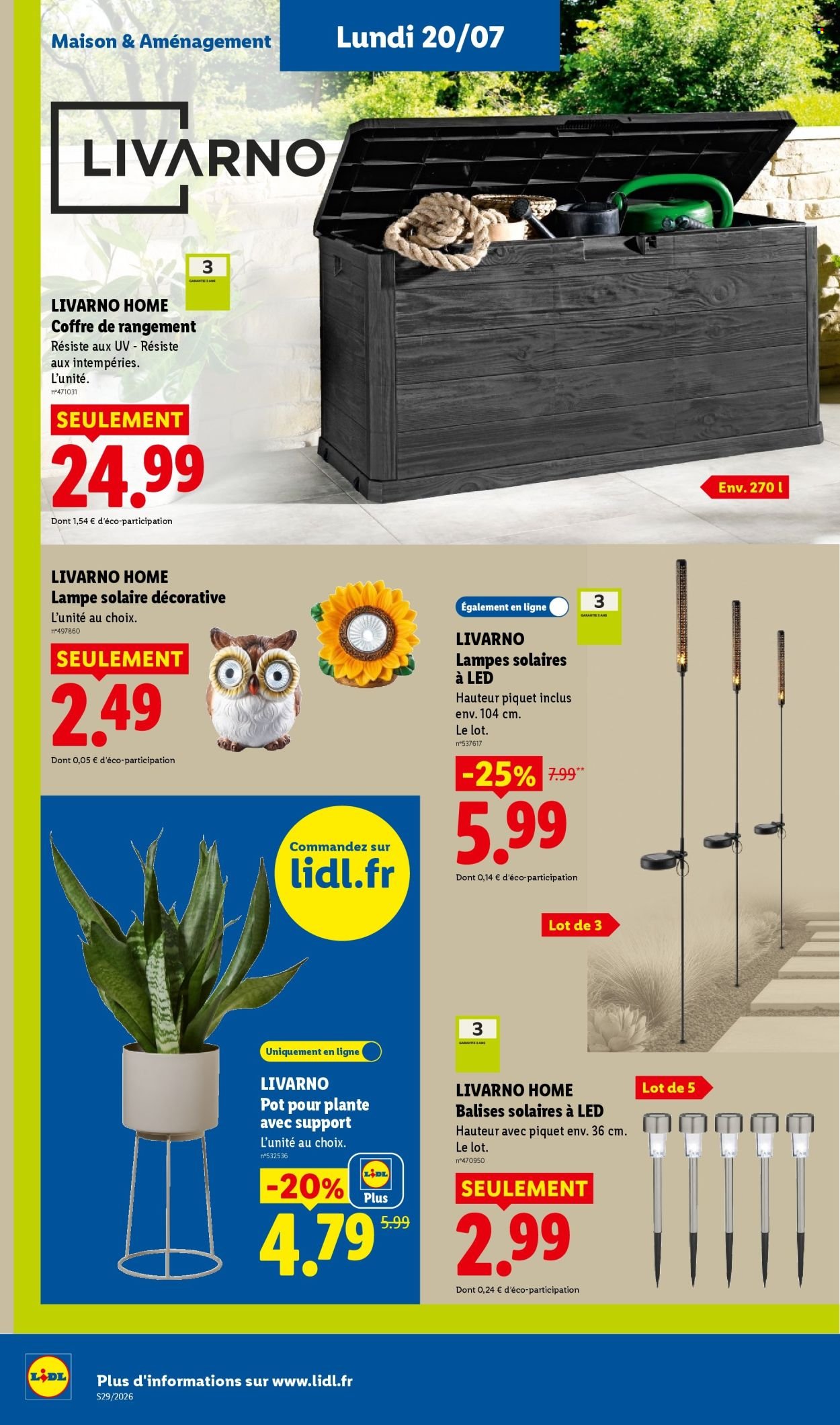 Catalogue LIDL - Les promos de la semaine
