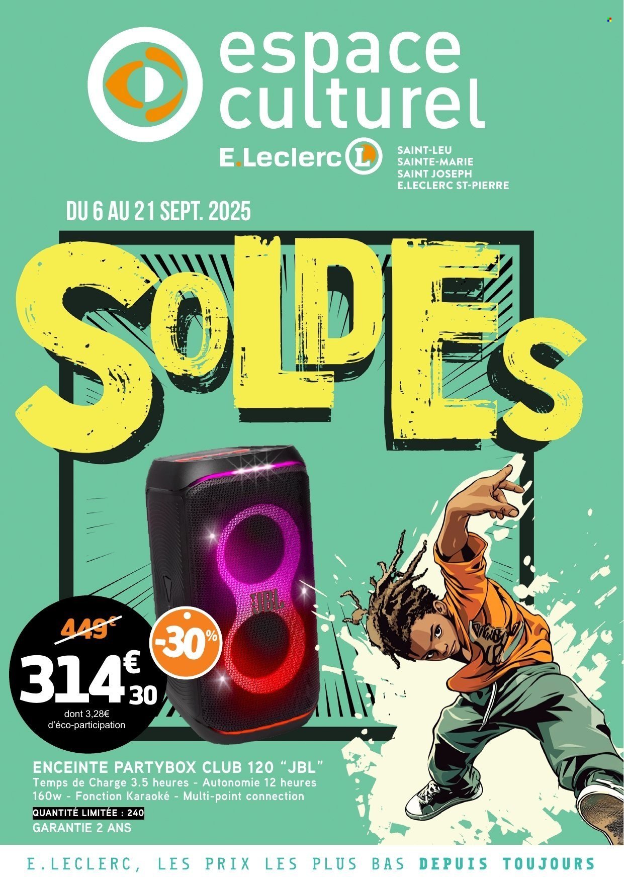 Catalogue E.LECLERC - Du samedi 6 septembre 2025 (2025-09-06 - 2025-09-21)