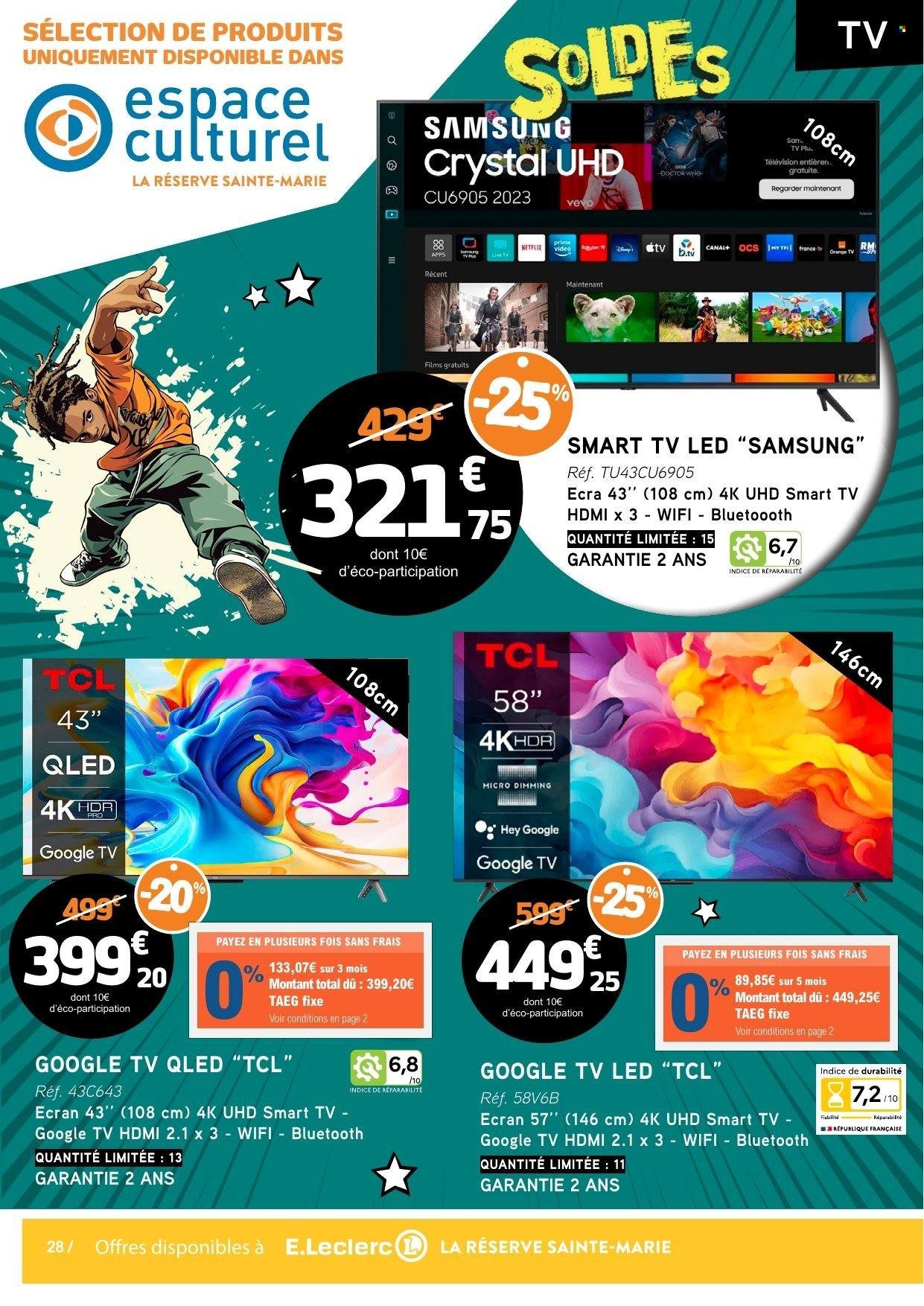 Catalogue E.LECLERC - Du samedi 6 septembre 2025 (2025-09-06 - 2025-09-21)