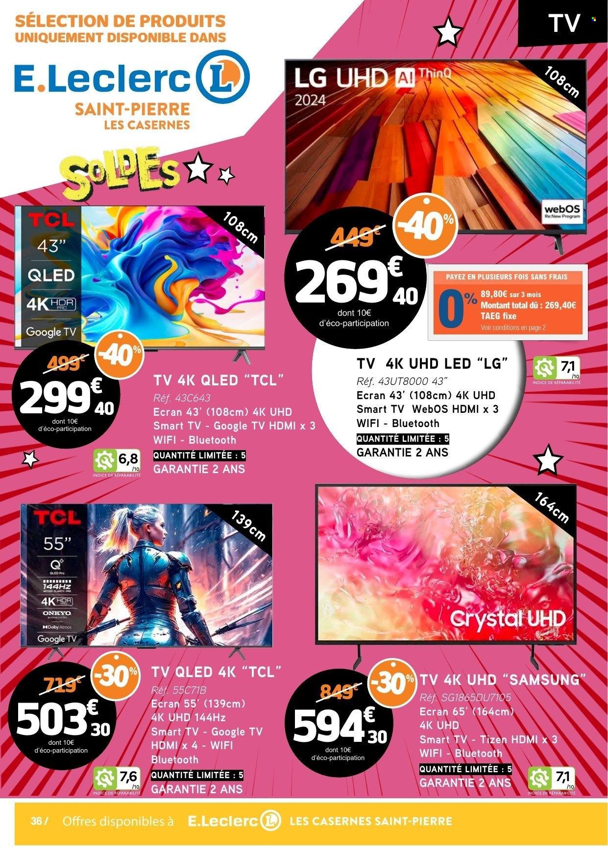 Catalogue E.LECLERC - Du samedi 6 septembre 2025 (2025-09-06 - 2025-09-21)