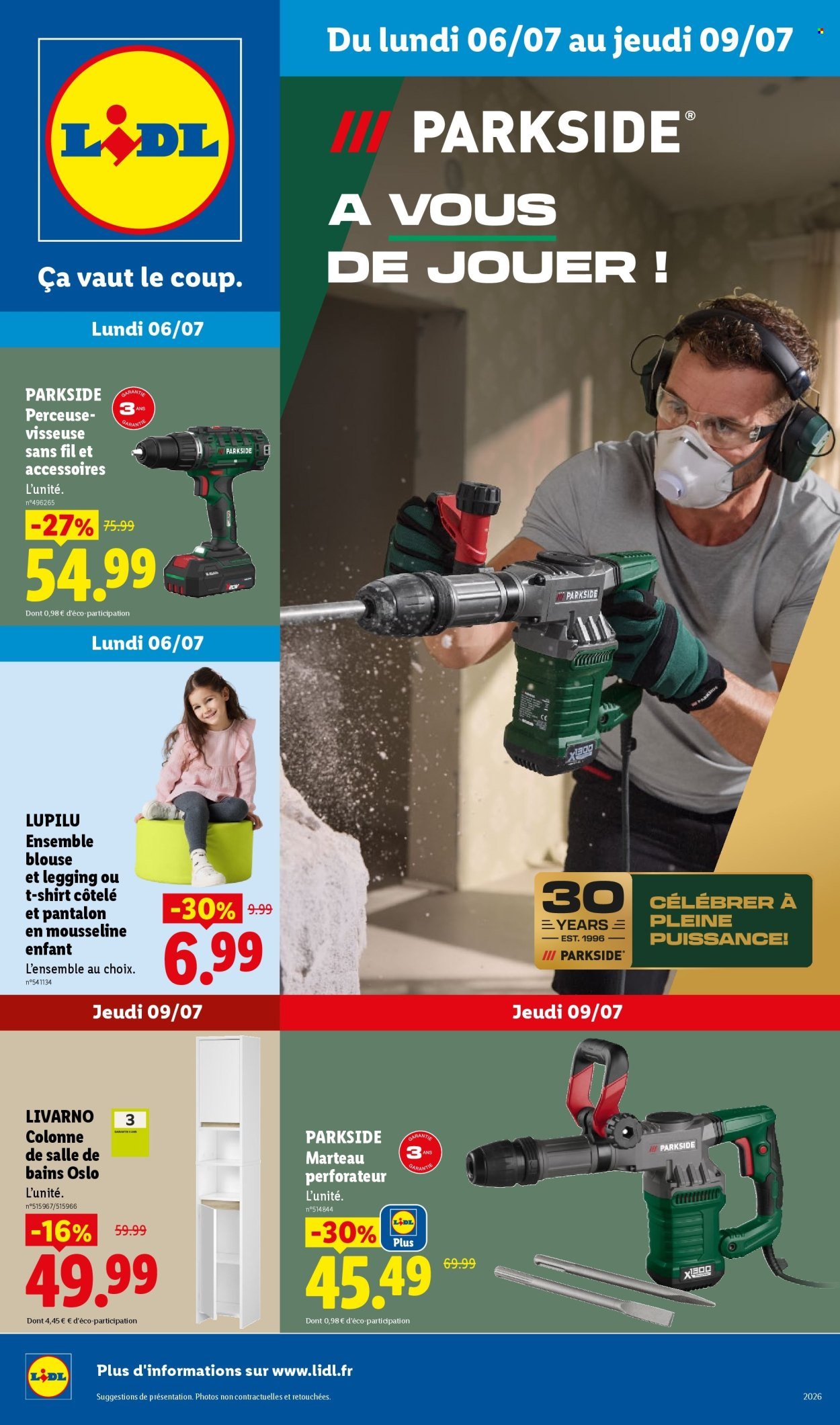 Catalogue LIDL - Les Exclus Web de la semaine