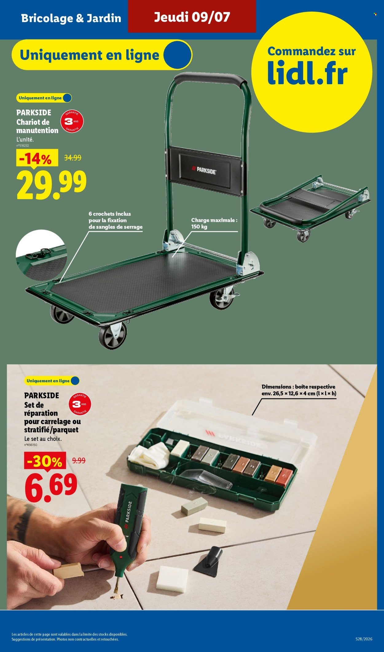 Catalogue LIDL - Les Exclus Web de la semaine