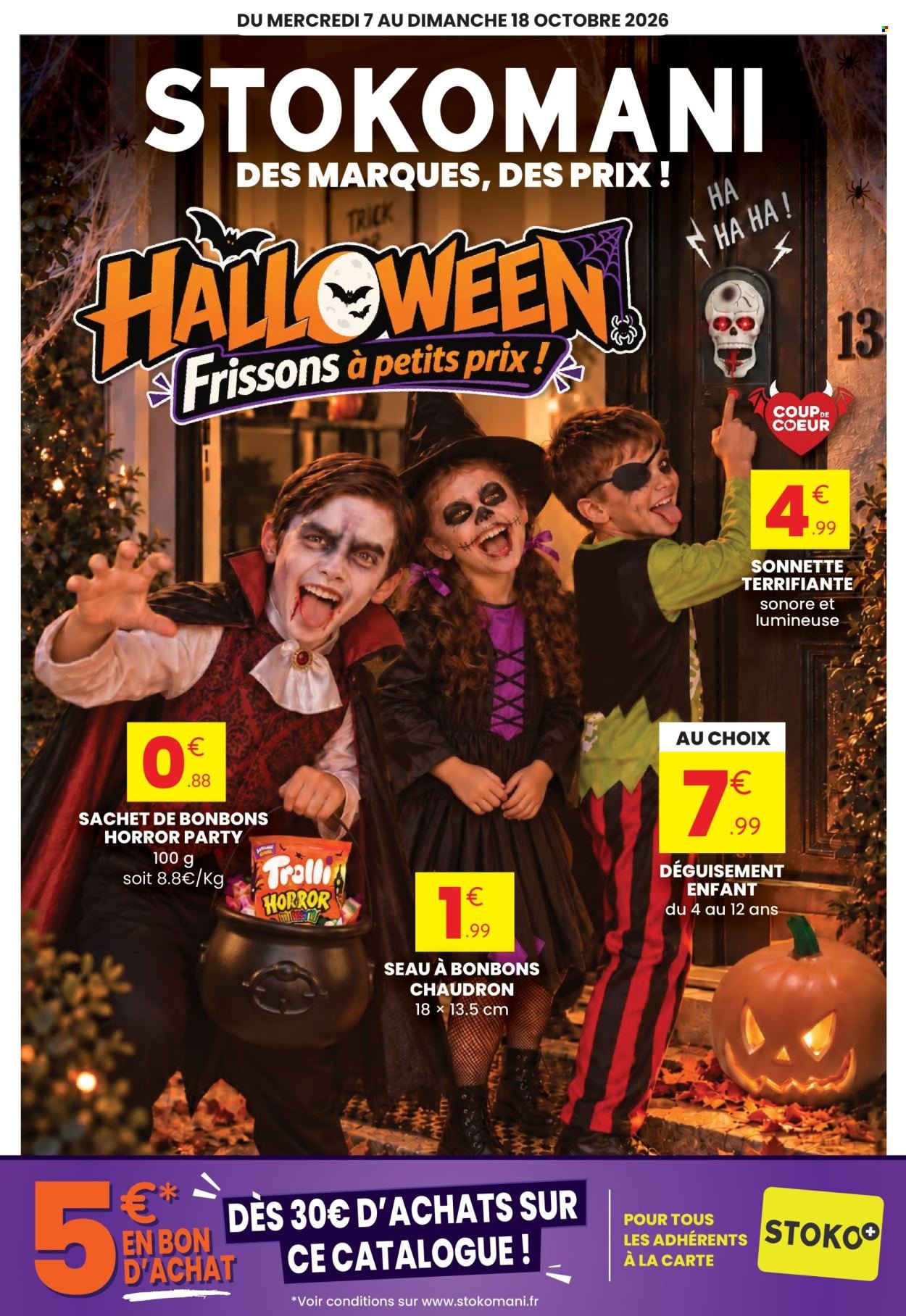 Catalogue STOKOMANI - Du mercredi 7 octobre 2026