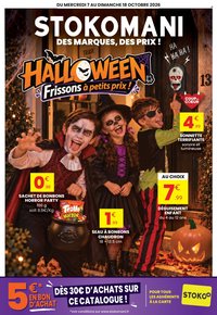Catalogue STOKOMANI - Du mercredi 7 octobre 2026