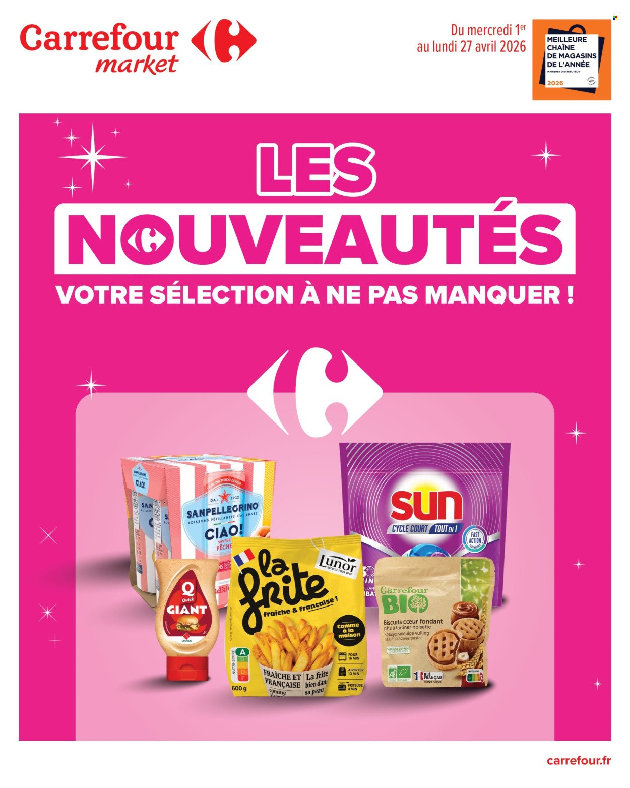 Catalogue CARREFOUR MARKET - LES NOUVEAUTÉS : VOTRE SÉLECTION À NE PAS MANQUER !