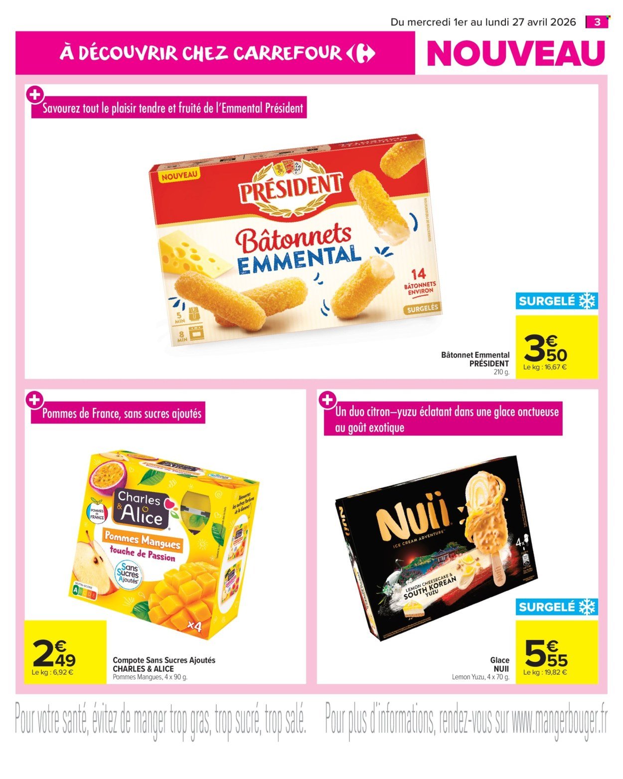 Catalogue CARREFOUR MARKET - LES NOUVEAUTÉS : VOTRE SÉLECTION À NE PAS MANQUER !