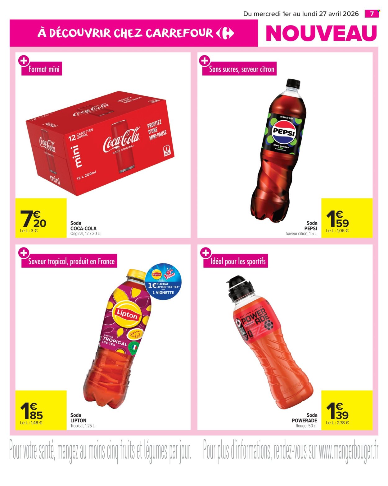 Catalogue CARREFOUR MARKET - LES NOUVEAUTÉS : VOTRE SÉLECTION À NE PAS MANQUER !