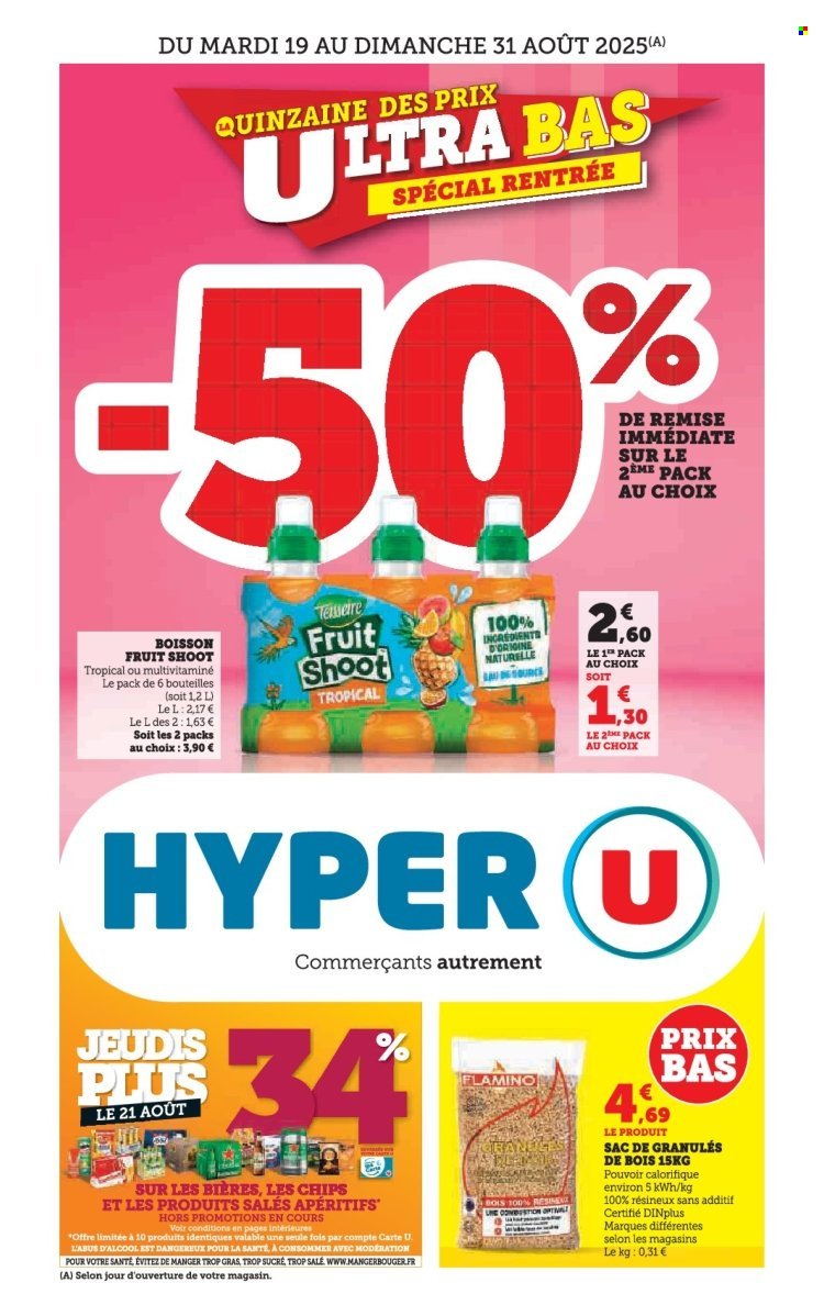 Catalogue HYPER U - Quinzaine des prix ultra bas Spécial rentrée (2025-08-19 - 2025-08-31)