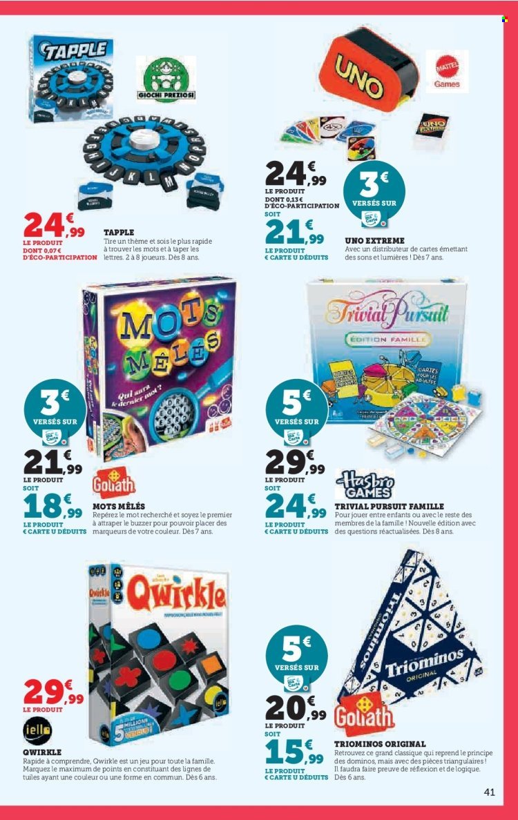 Catalogue SUPER U - Prix bas de Noël (2025-10-21 - 2025-12-07)