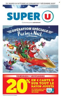 Catalogue SUPER U - Prix bas de Noël
