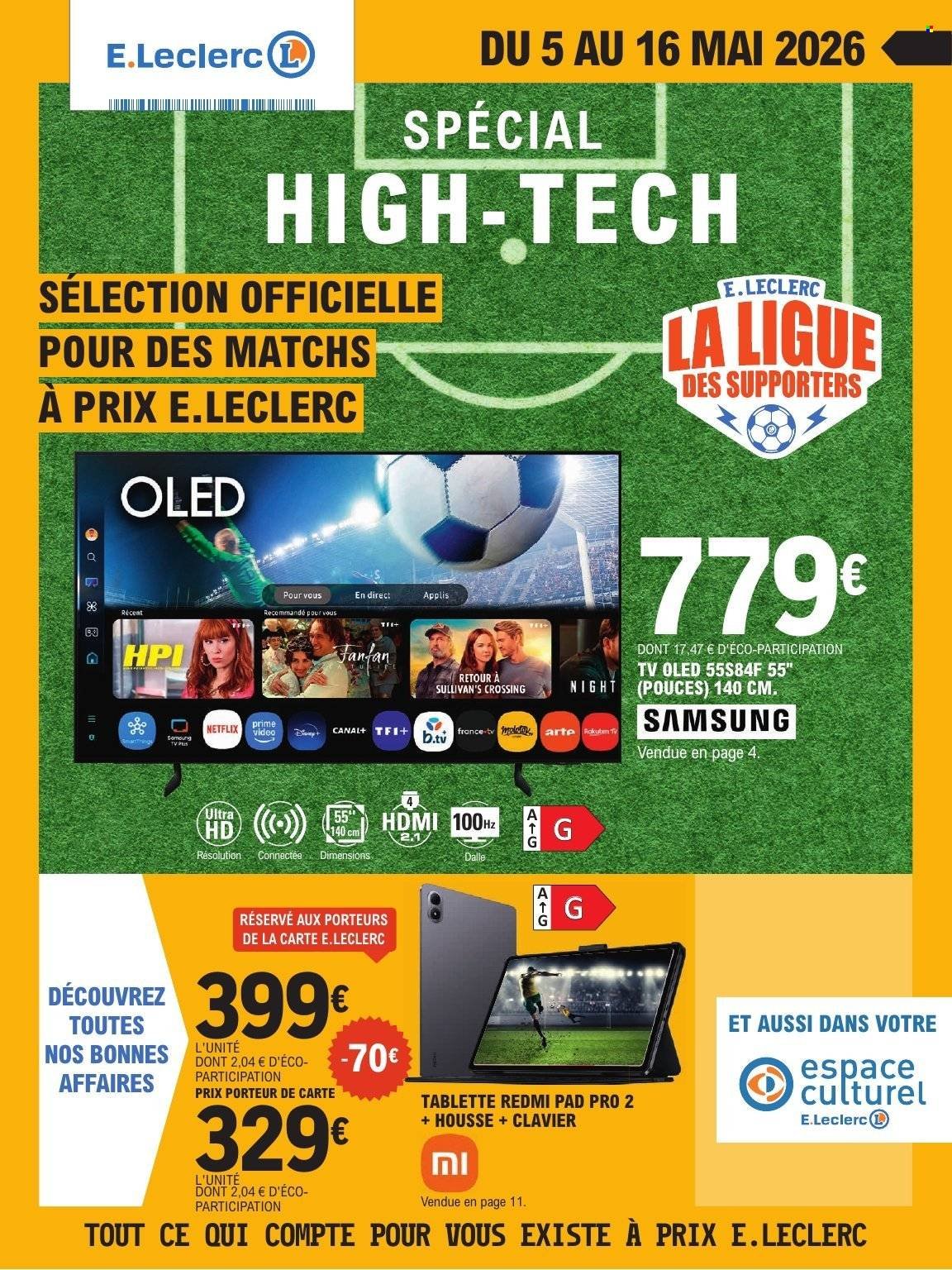 Catalogue E.LECLERC - HIGH-TECH COUPE DU MONDE