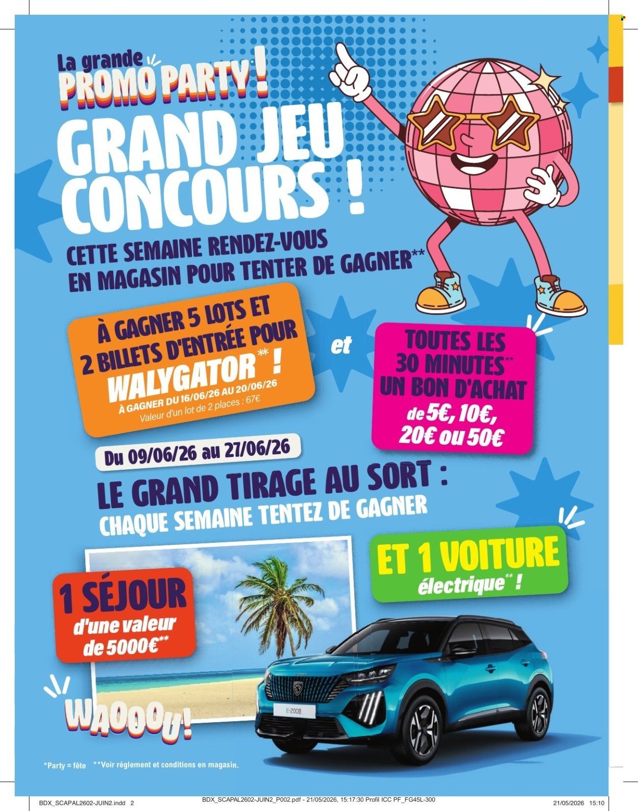 Catalogue E.LECLERC - 40 ANS SCAPALSACE