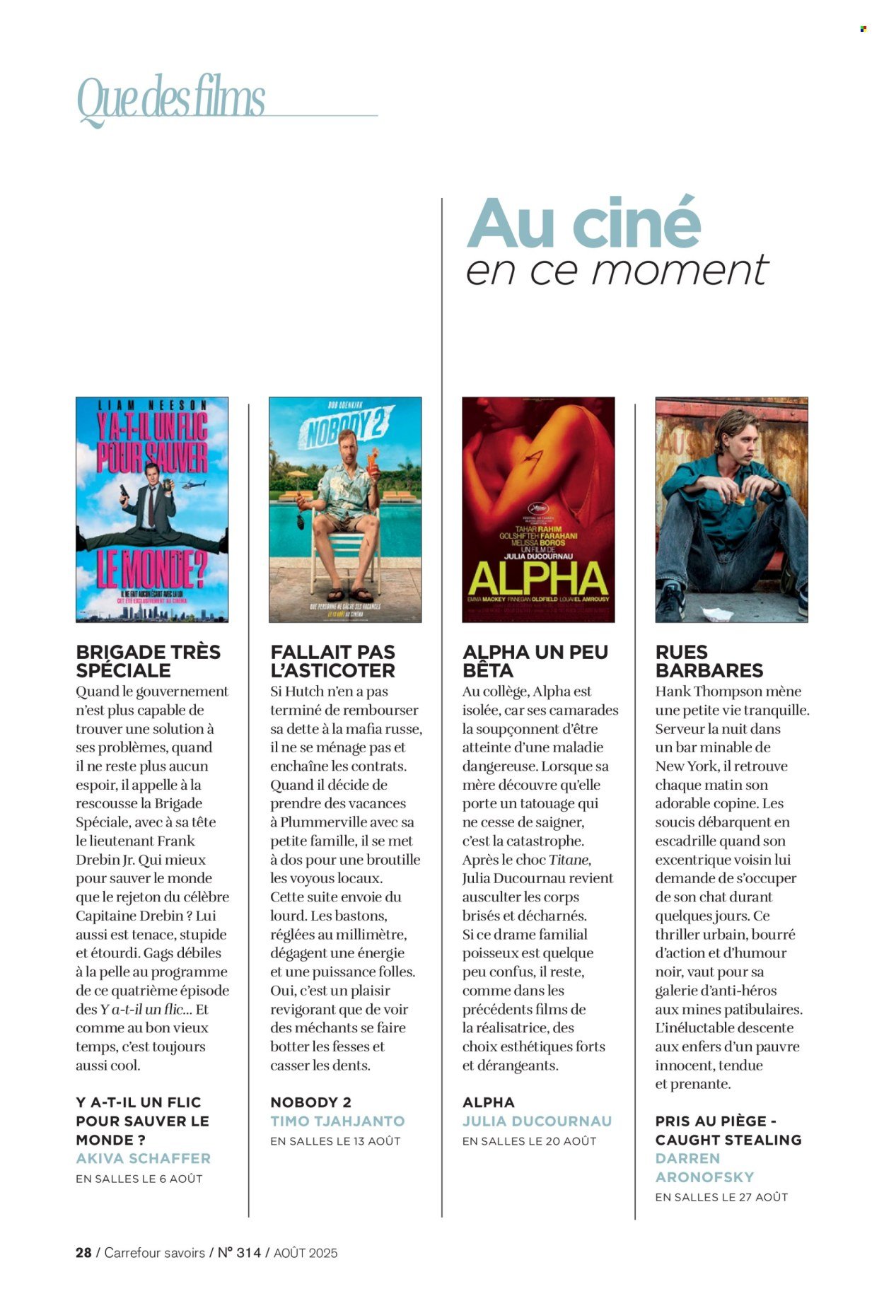 Catalogue CARREFOUR - A CHACUN SA CULTURE (2025-08-01 - 2025-08-31)
