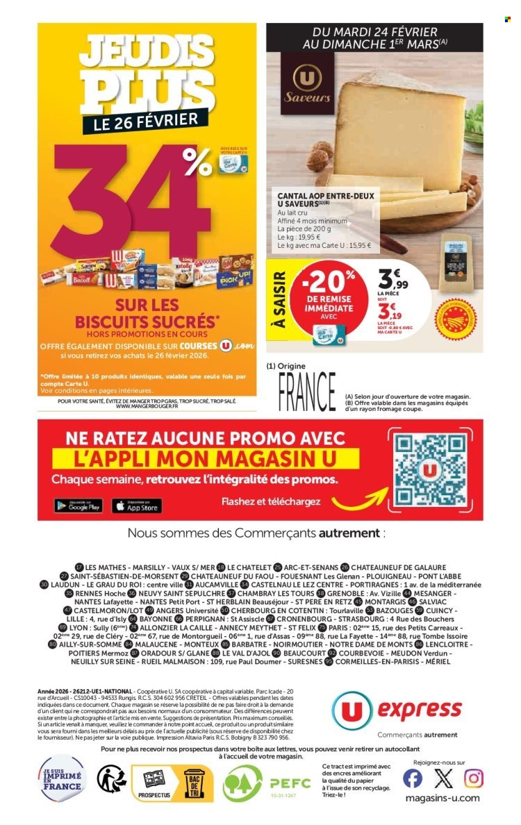 Catalogue U EXPRESS - Les prix bas de la semaine