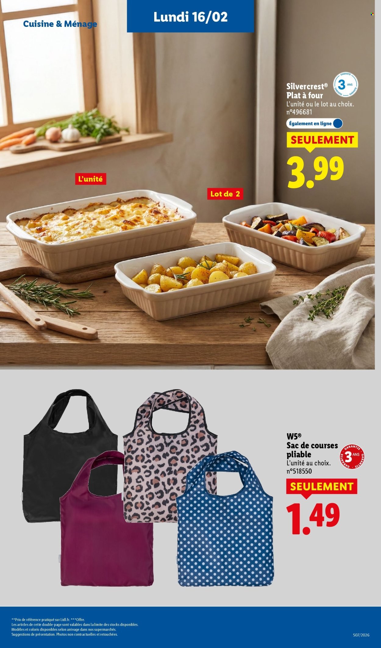 Catalogue LIDL - Les bonnes affaires de la semaine (2026-02-12 - 2026-02-16)