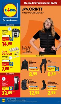 Catalogue LIDL - Les bonnes affaires de la semaine