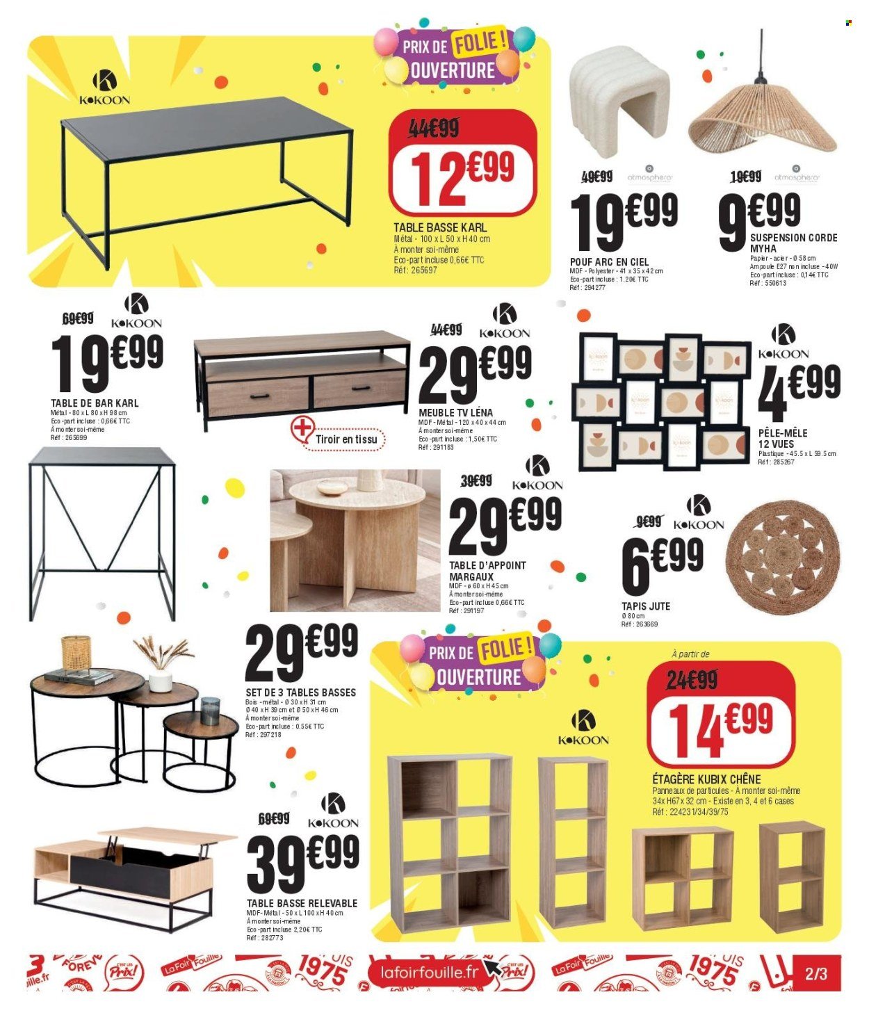 Catalogue LA FOIR'FOUILLE - Du mercredi 19 novembre 2025