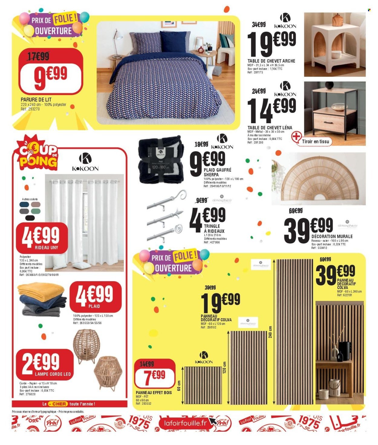 Catalogue LA FOIR'FOUILLE - Du mercredi 19 novembre 2025