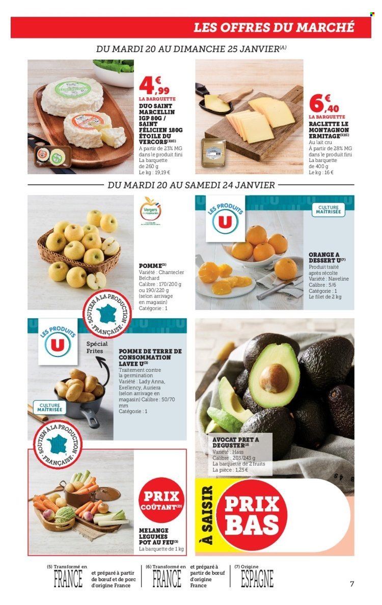 Catalogue U EXPRESS - Les prix bas de la semaine (2026-01-20 - 2026-02-01)
