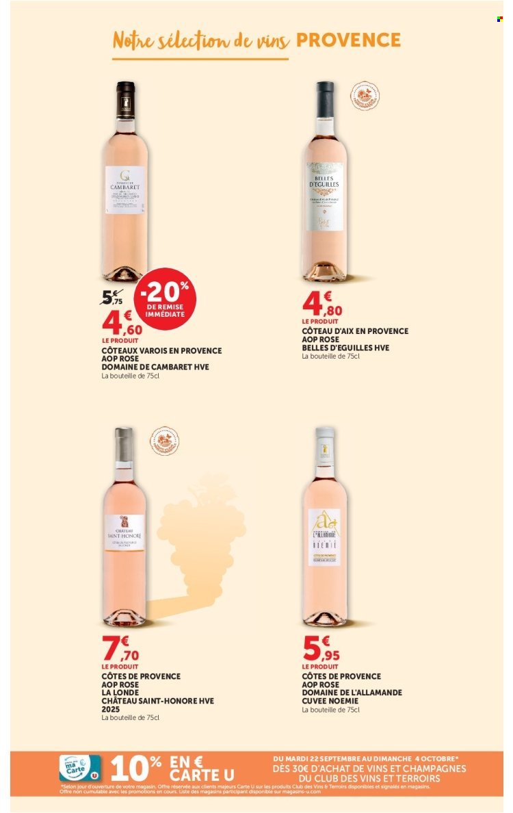 Catalogue U EXPRESS - FOIRE AUX VINS consultation en avant-première !