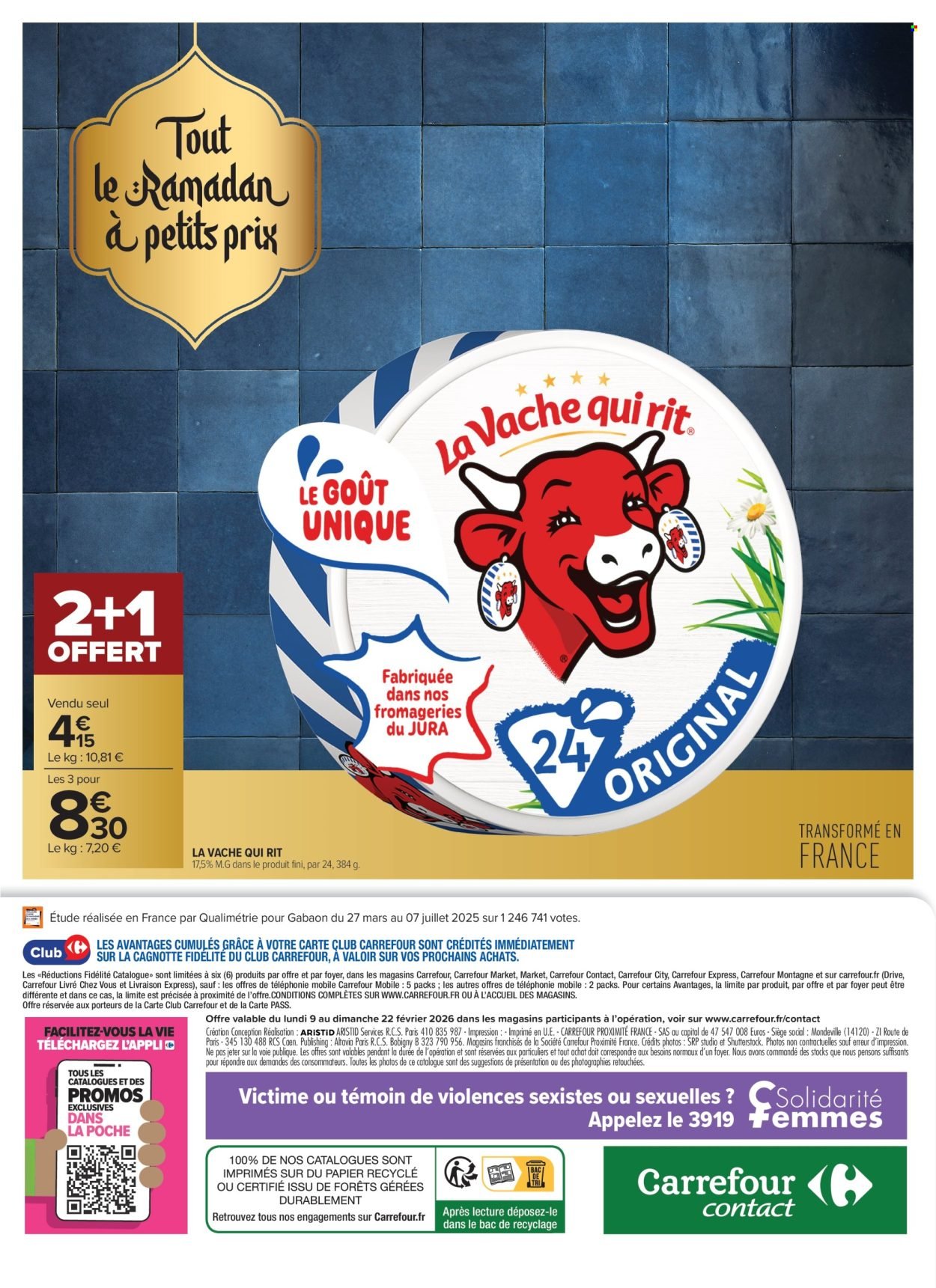 Catalogue CARREFOUR CONTACT - TOUT LE RAMADAN À PETIT PRIX (2026-02-09 - 2026-02-22)