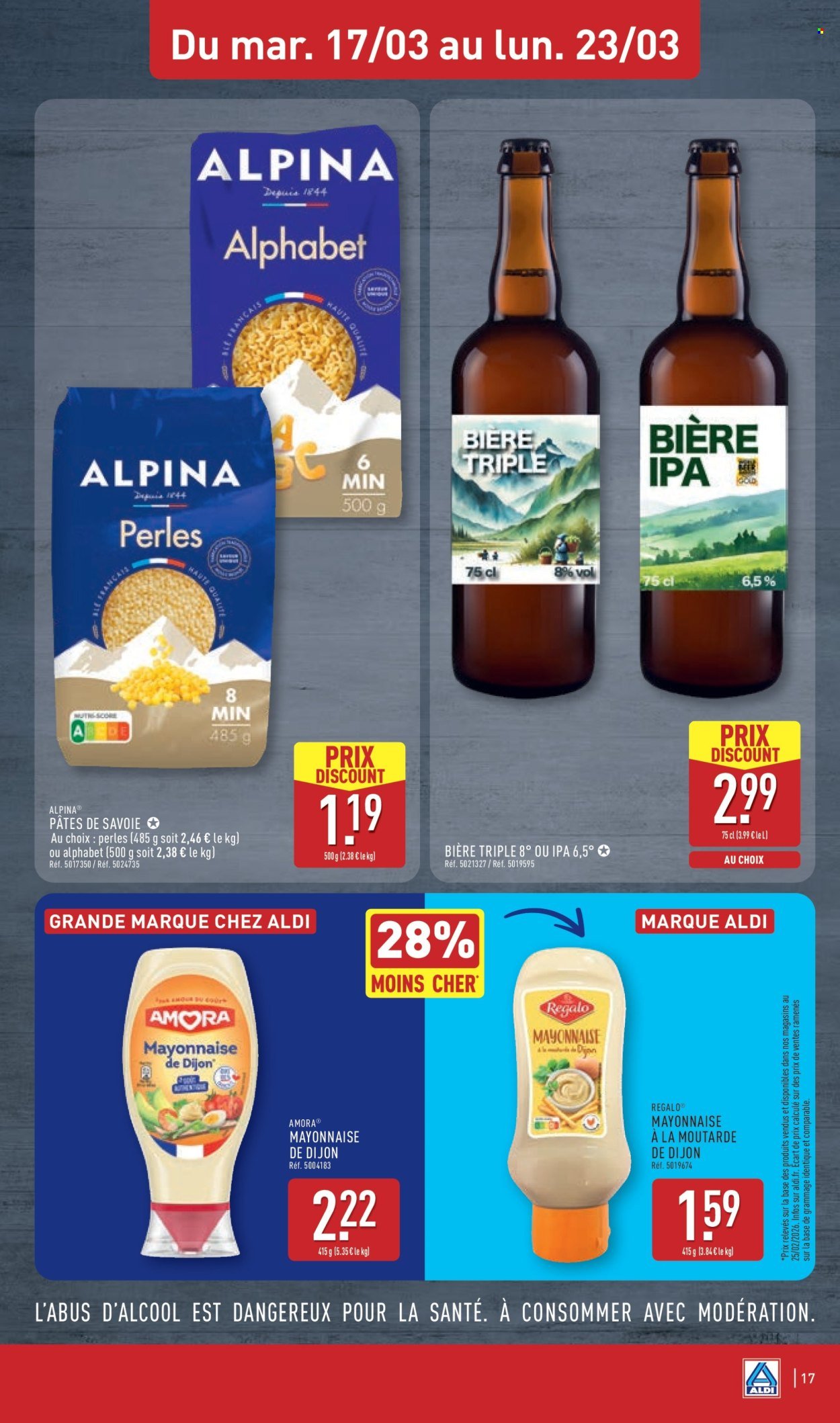 Catalogue ALDI - Nos bons plans de la semaine (2026-03-17 - 2026-03-23)