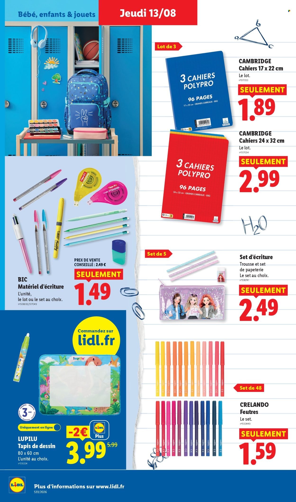 Catalogue LIDL - Les promos de la semaine