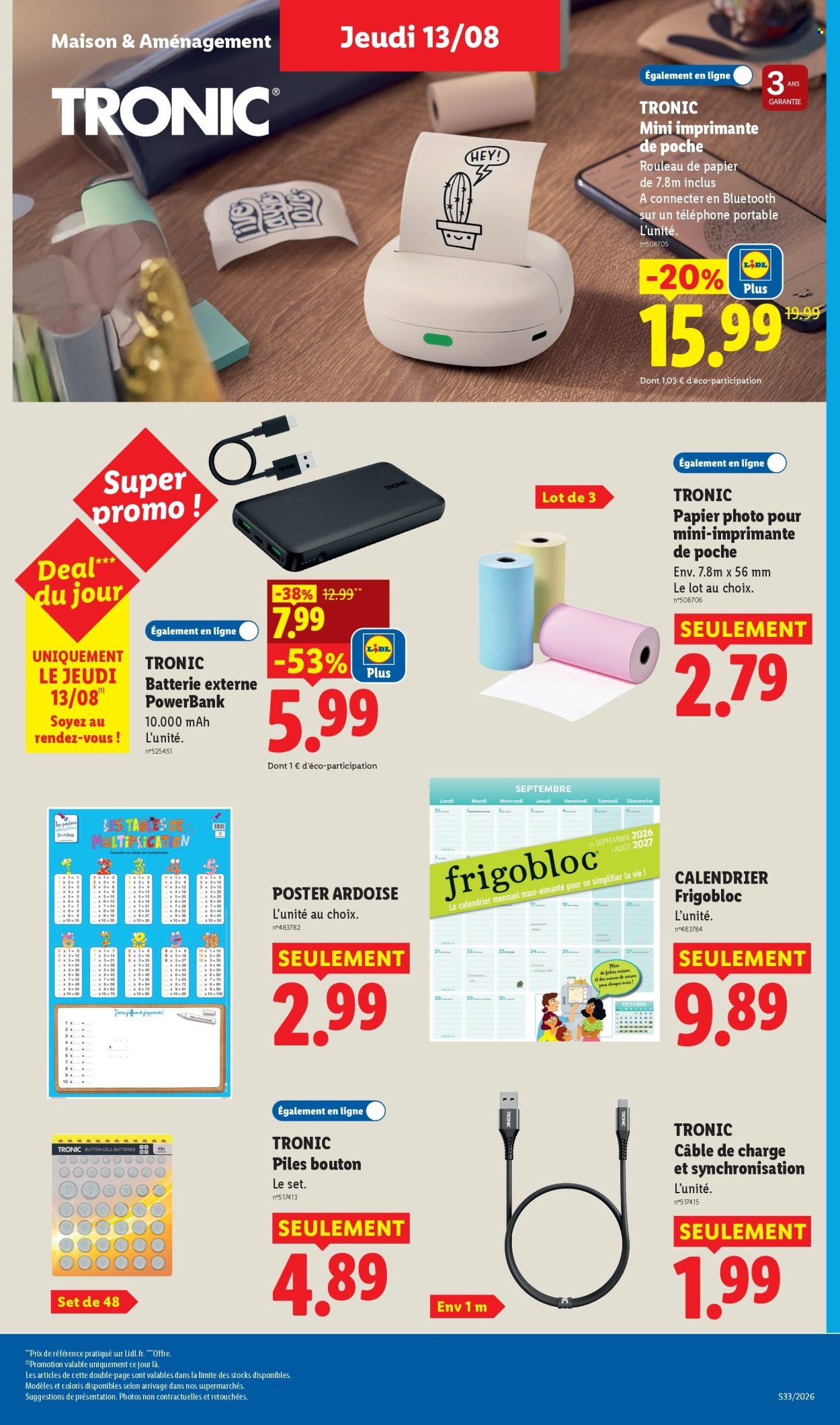 Catalogue LIDL - Les promos de la semaine