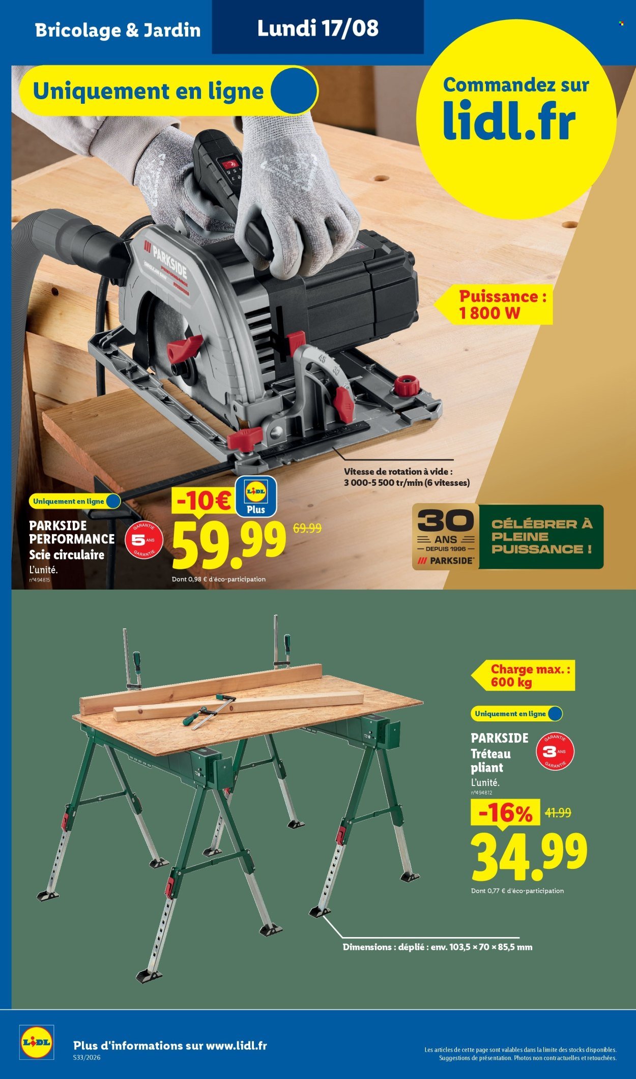 Catalogue LIDL - Les promos de la semaine