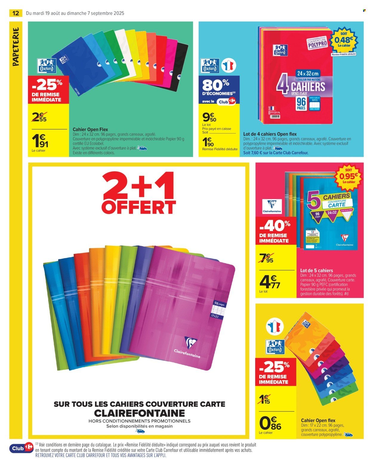 Catalogue CARREFOUR MARKET - 80 % D'ÉCONOMIES (2025-08-19 - 2025-09-07)