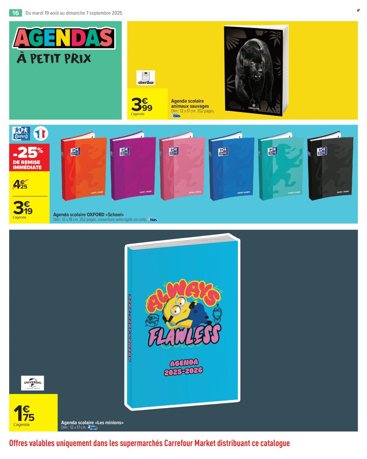 Catalogue CARREFOUR MARKET - 80 % D'ÉCONOMIES (2025-08-19 - 2025-09-07)