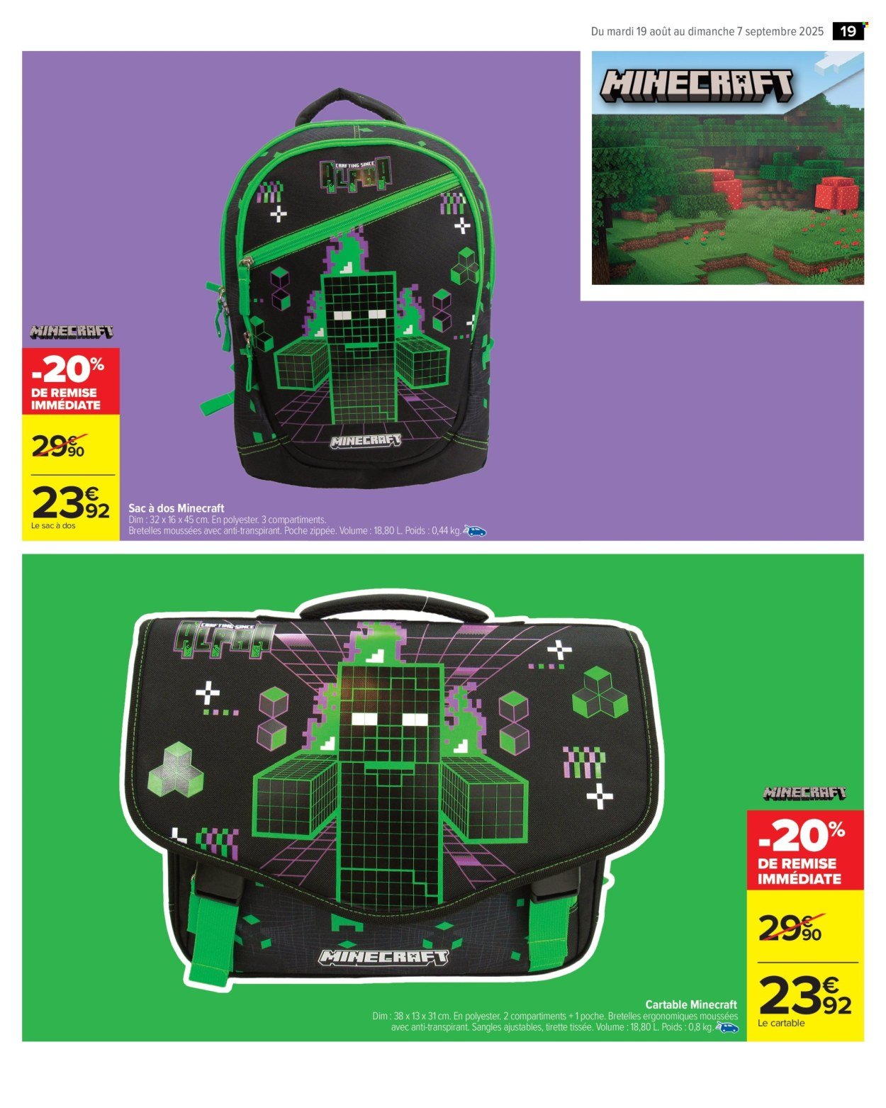 Catalogue CARREFOUR MARKET - 80 % D'ÉCONOMIES (2025-08-19 - 2025-09-07)