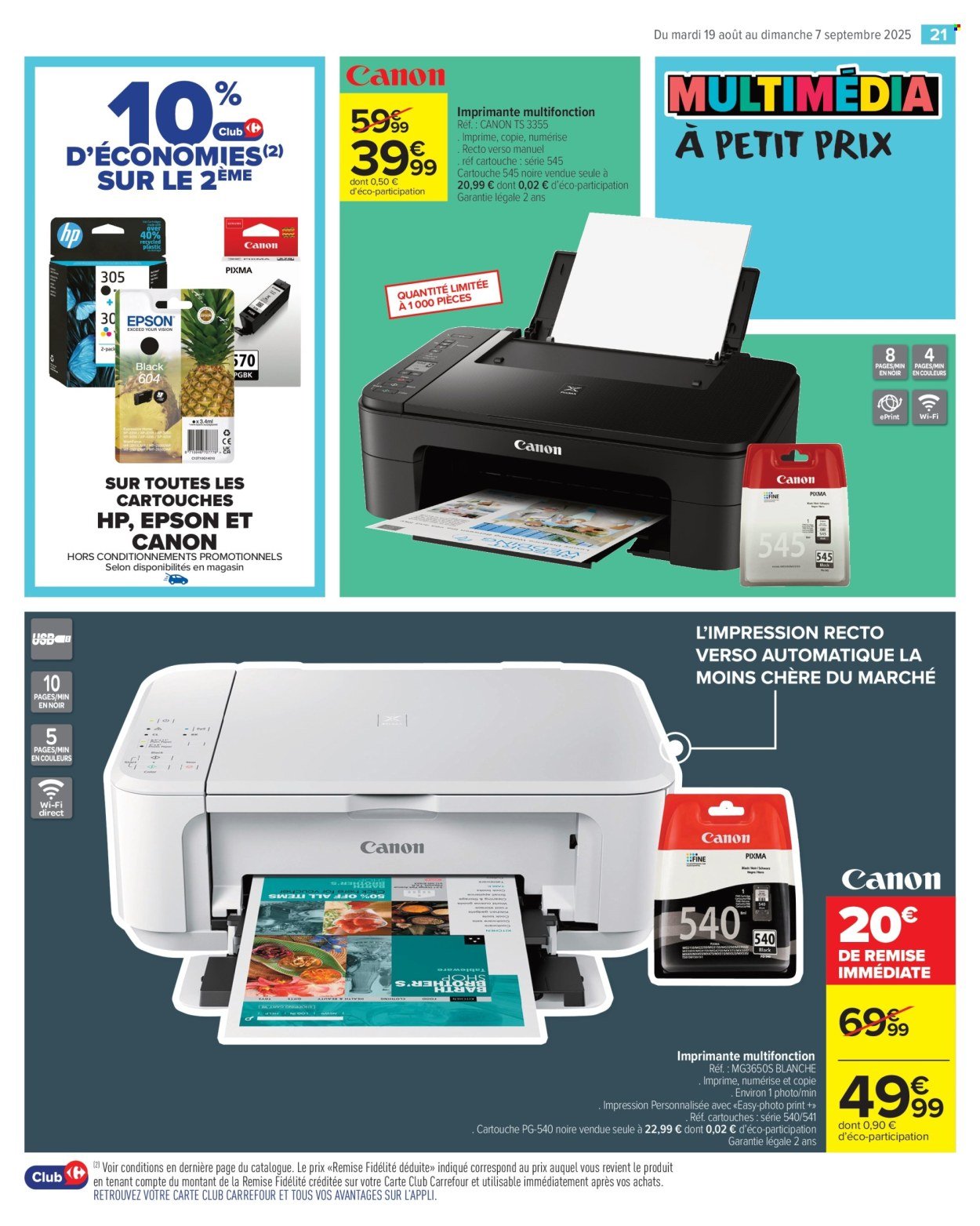 Catalogue CARREFOUR MARKET - 80 % D'ÉCONOMIES (2025-08-19 - 2025-09-07)