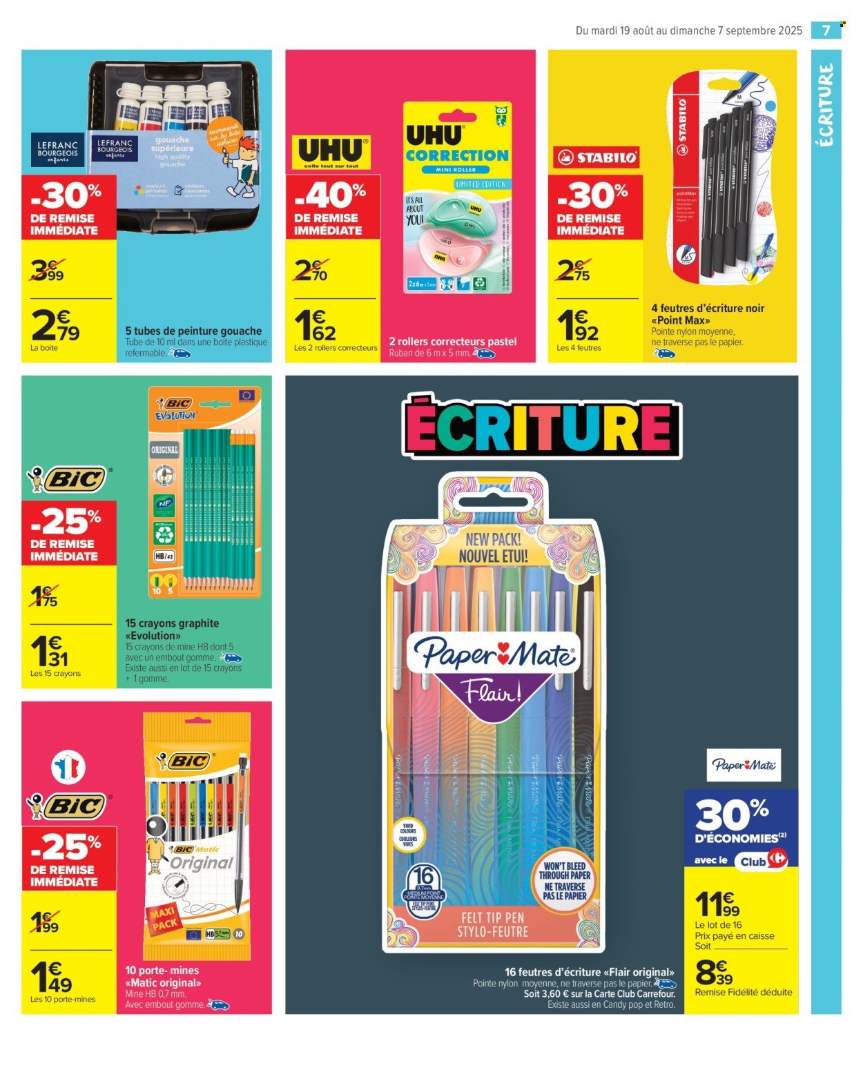 Catalogue CARREFOUR MARKET - 80 % D'ÉCONOMIES (2025-08-19 - 2025-09-07)