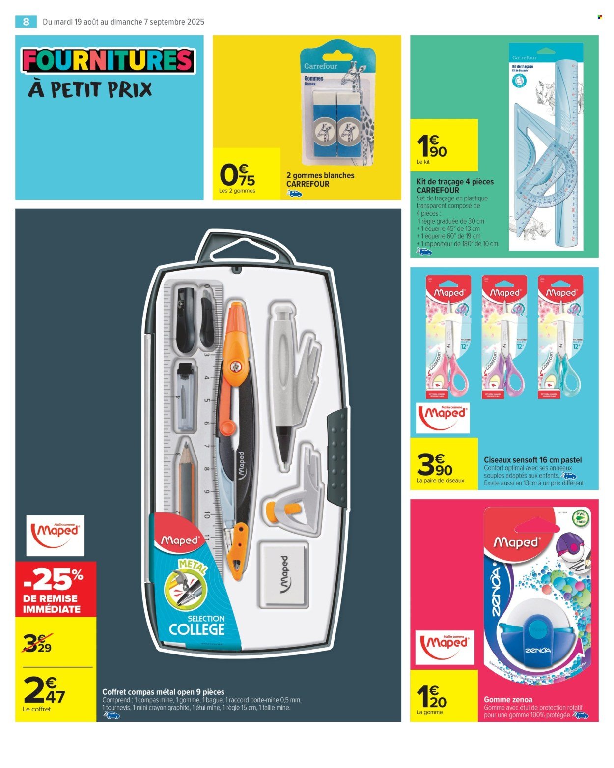 Catalogue CARREFOUR MARKET - 80 % D'ÉCONOMIES (2025-08-19 - 2025-09-07)