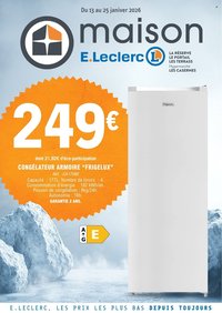 Catalogue E.LECLERC - Du mardi 13 janvier 2026