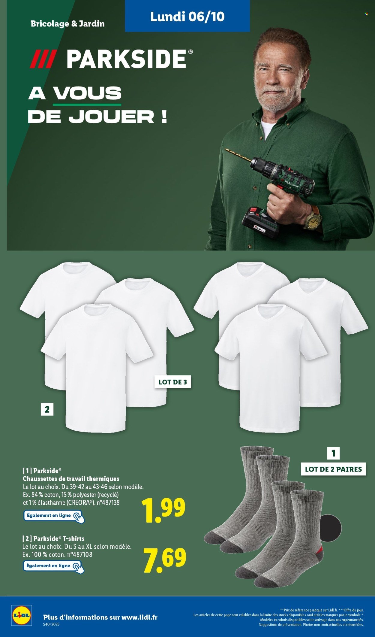 Catalogue LIDL - Les bonnes affaires de la semaine (2025-10-02 - 2025-10-06)
