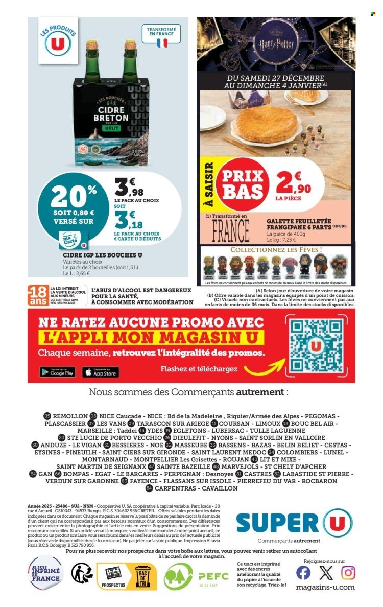 Catalogue SUPER U - Les prix bas de la semaine