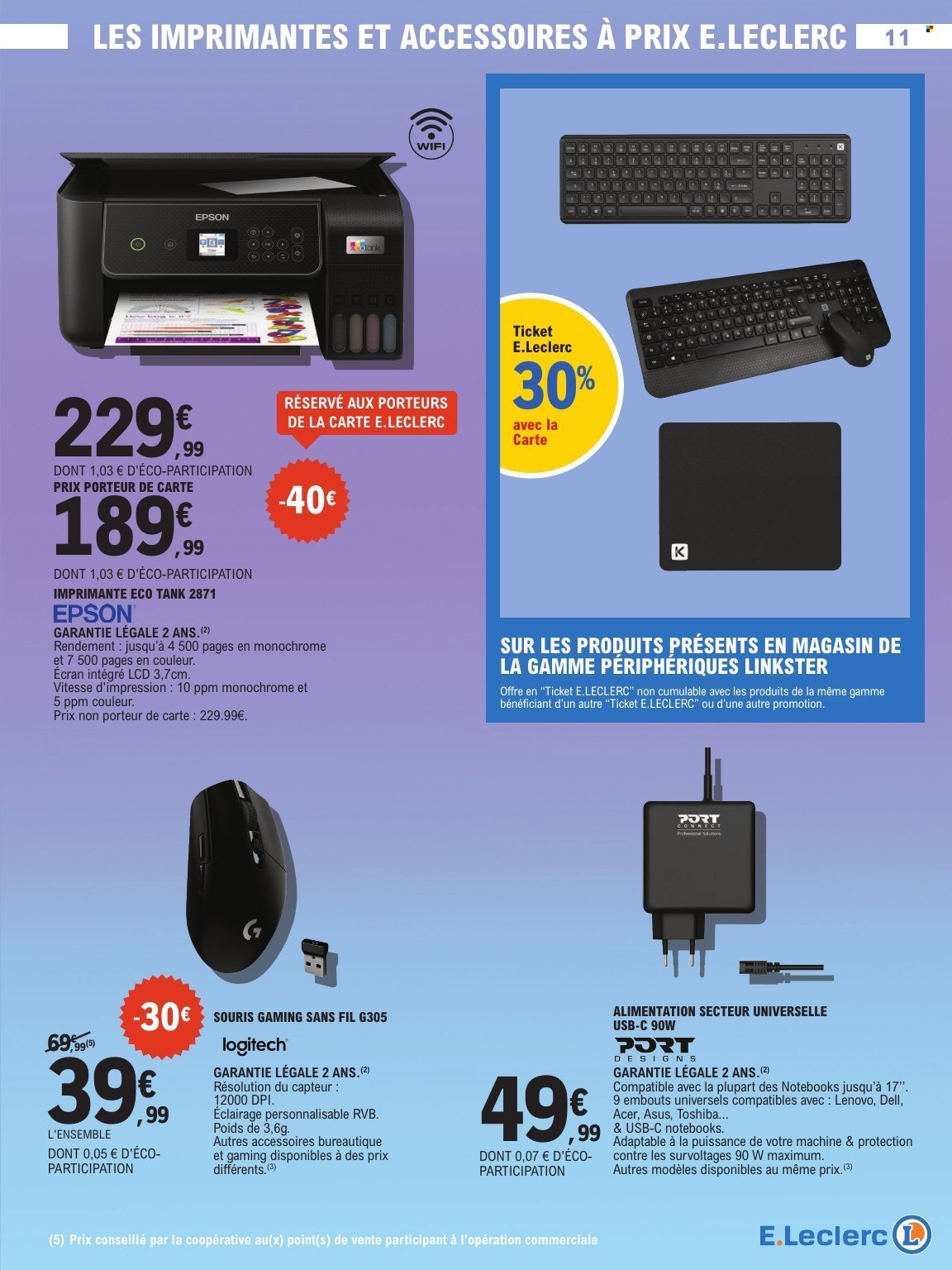 Catalogue E.LECLERC - HIGH-TECH AVRIL