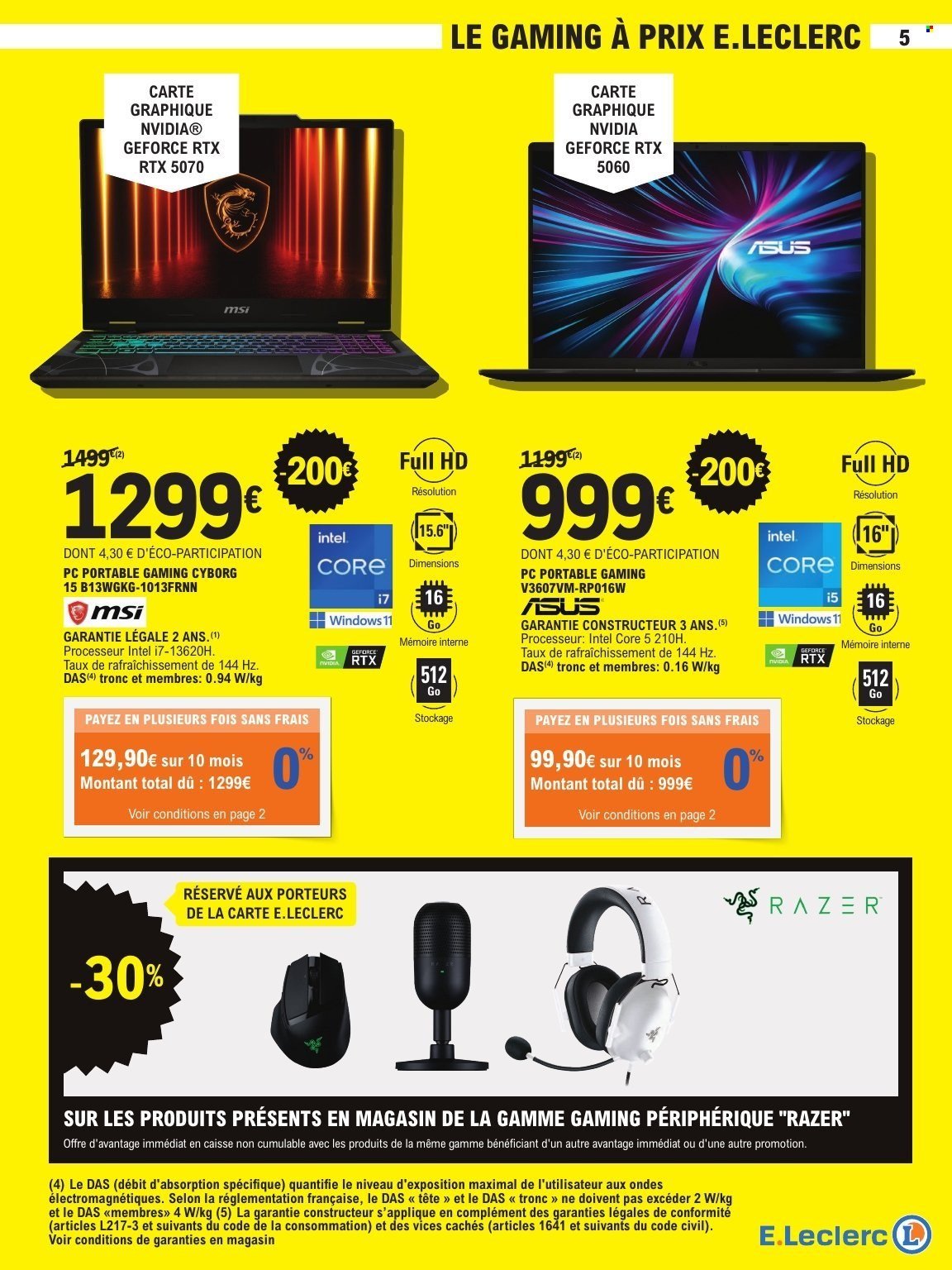 Catalogue E.LECLERC - HIGH-TECH AVRIL