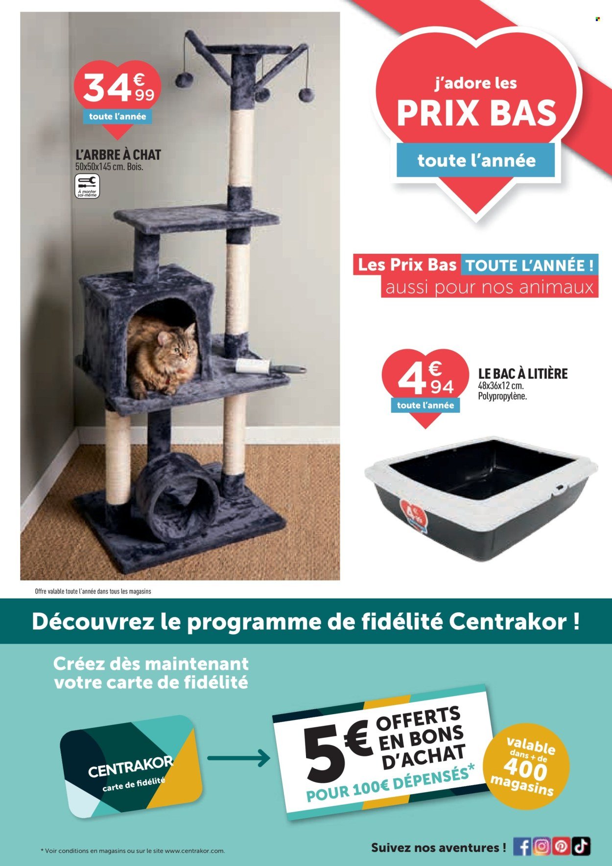 Catalogue CENTRAKOR - PRIX BAS