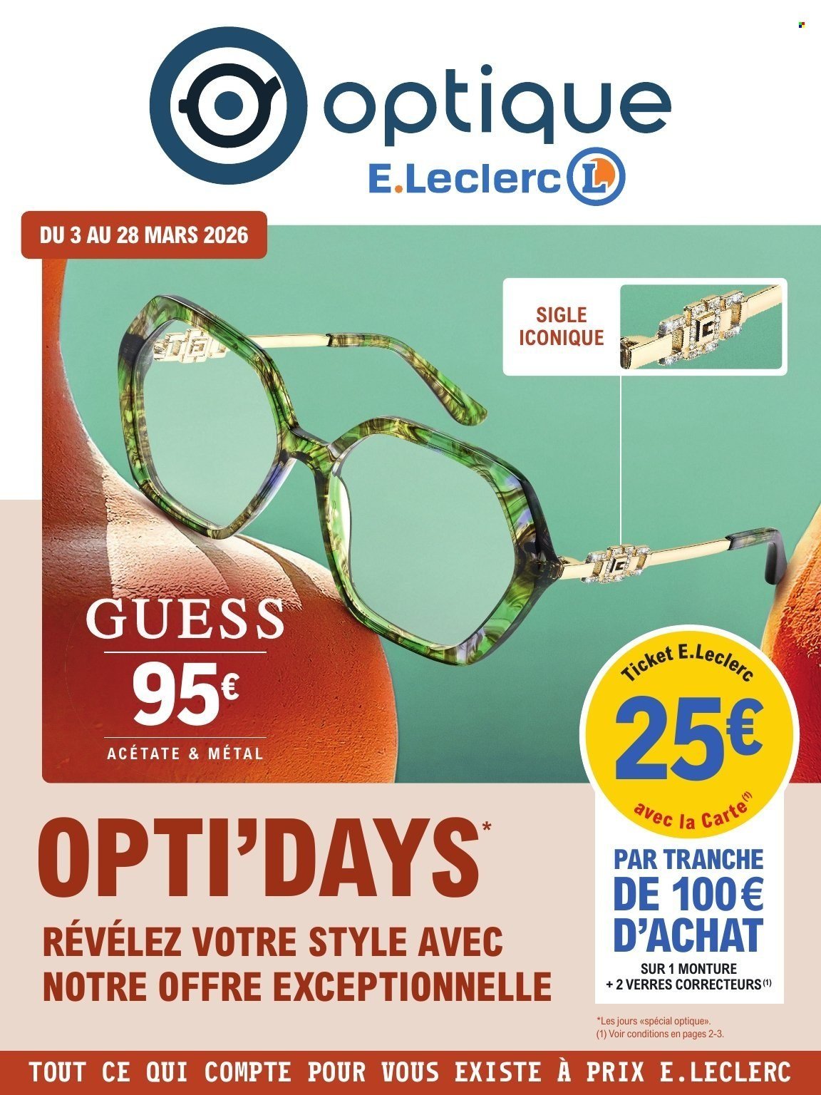 Catalogue E.LECLERC - OPTI'DAYS PRINTEMPS