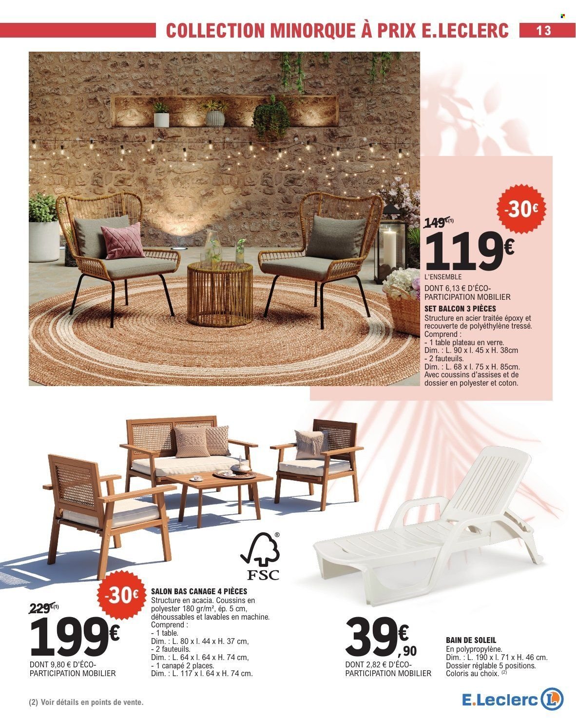 Catalogue E.LECLERC - PLEIN AIR