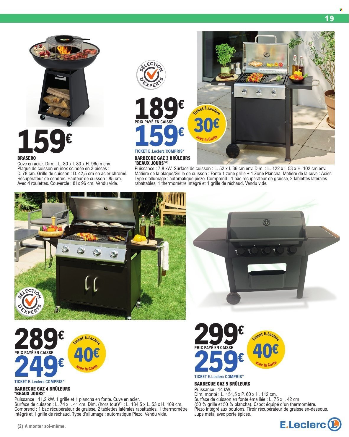 Catalogue E.LECLERC - PLEIN AIR