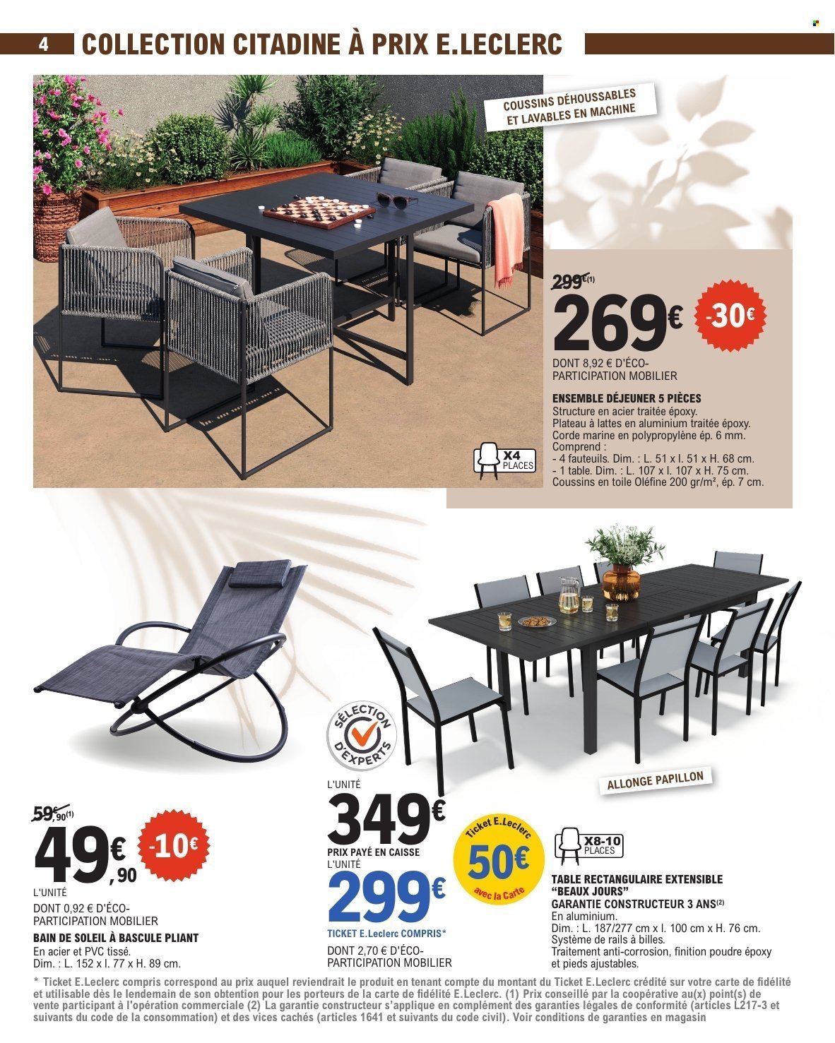 Catalogue E.LECLERC - PLEIN AIR