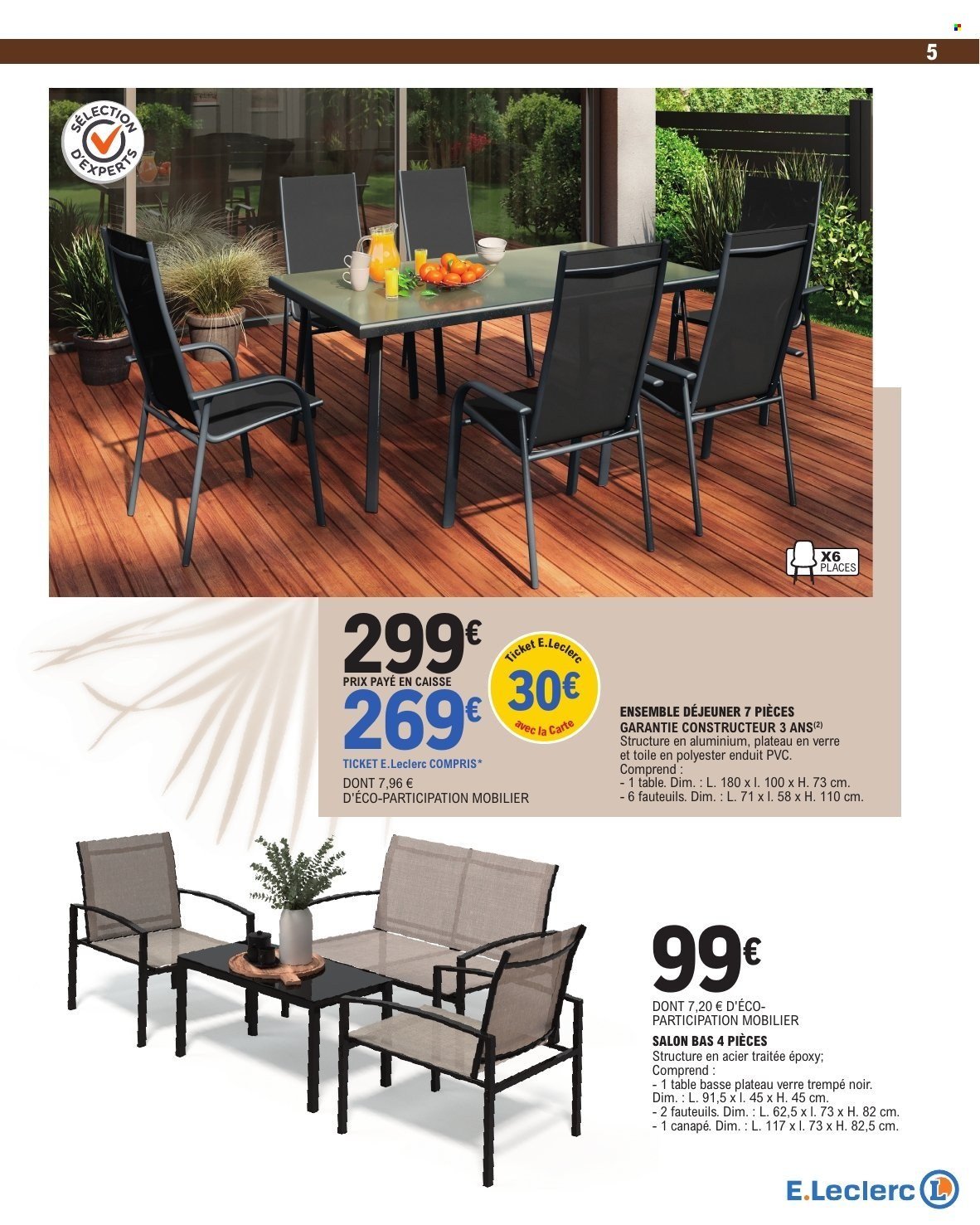 Catalogue E.LECLERC - PLEIN AIR