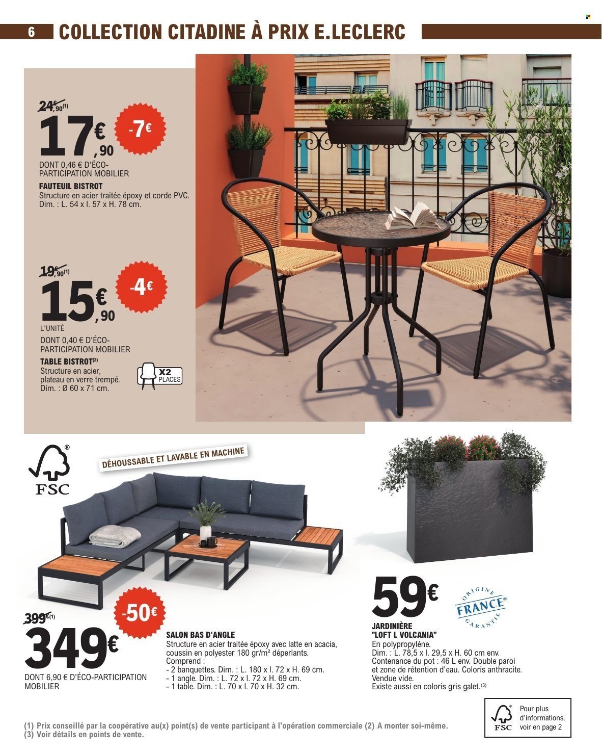 Catalogue E.LECLERC - PLEIN AIR