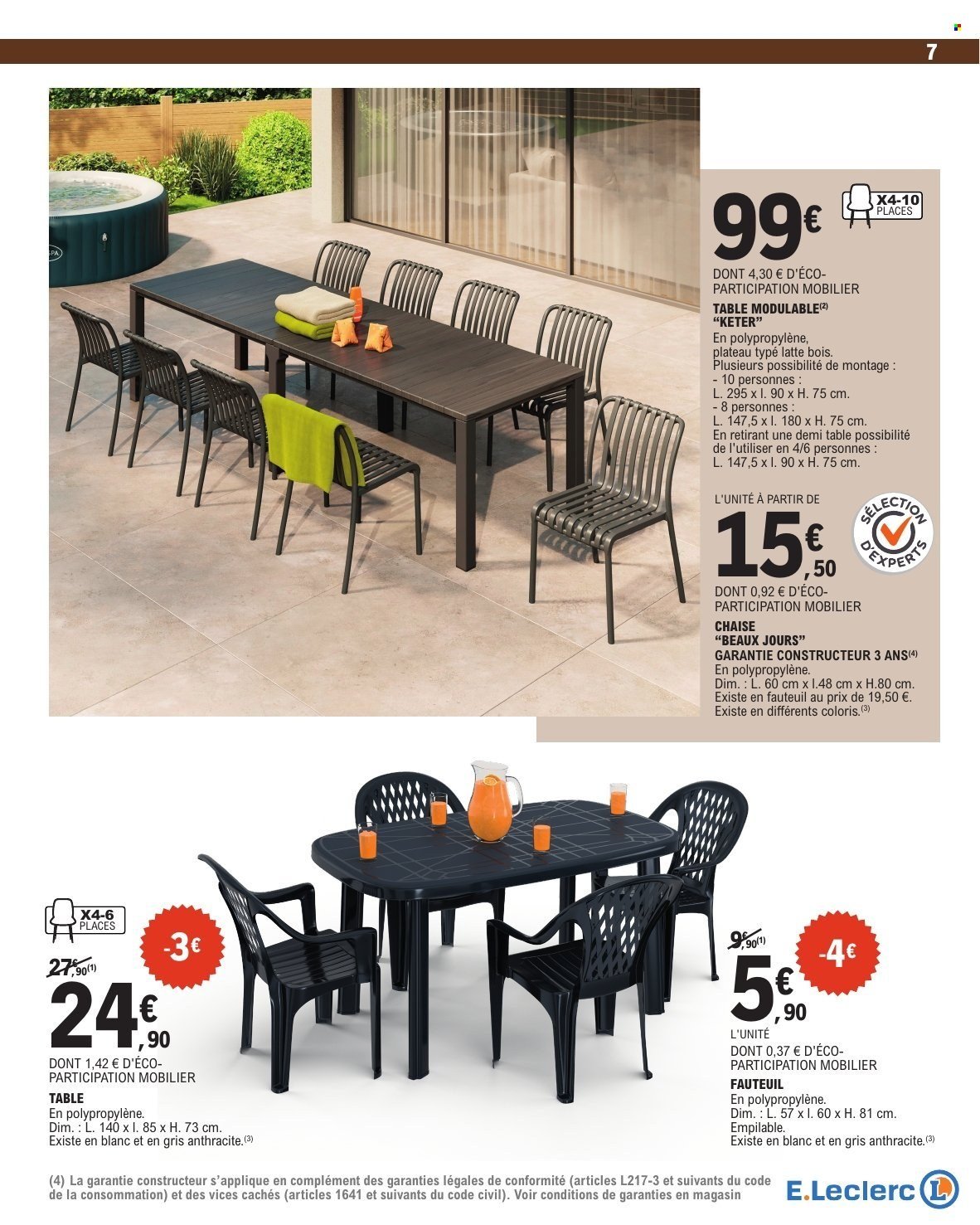 Catalogue E.LECLERC - PLEIN AIR