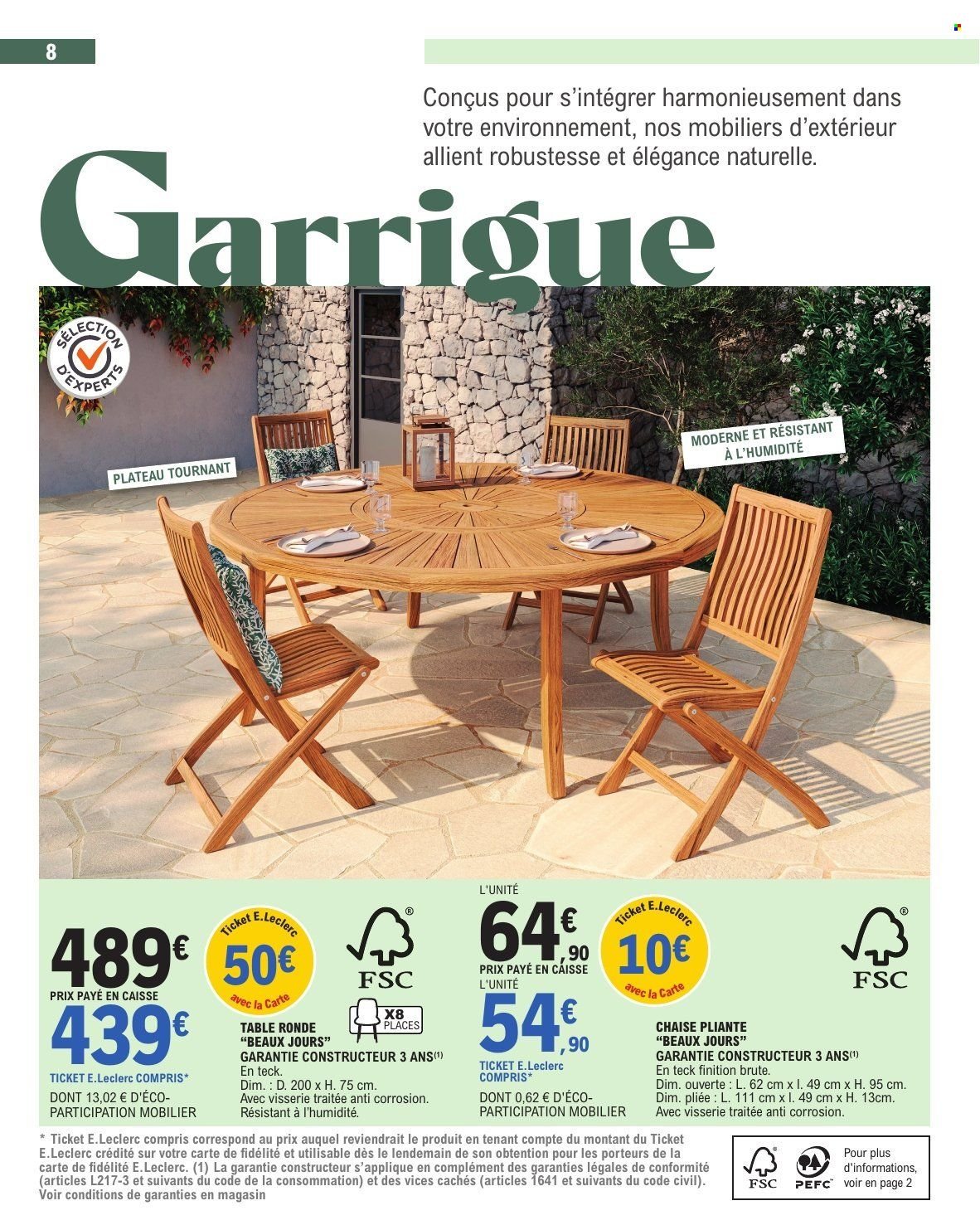 Catalogue E.LECLERC - PLEIN AIR