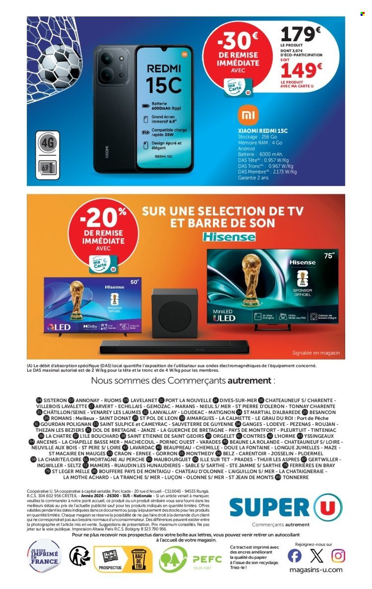 Catalogue SUPER U - Coup d'envoi des prix bas